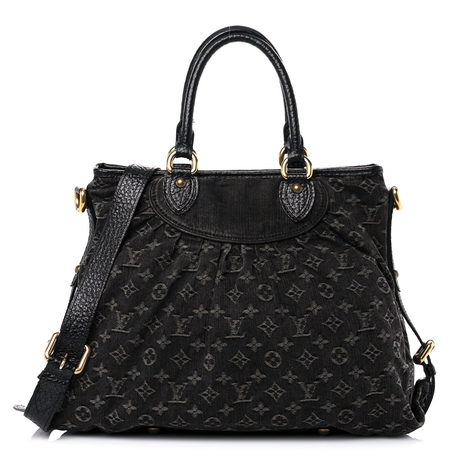 Louis Vuitton Denim Neo Cabby GM Black 1 of 16