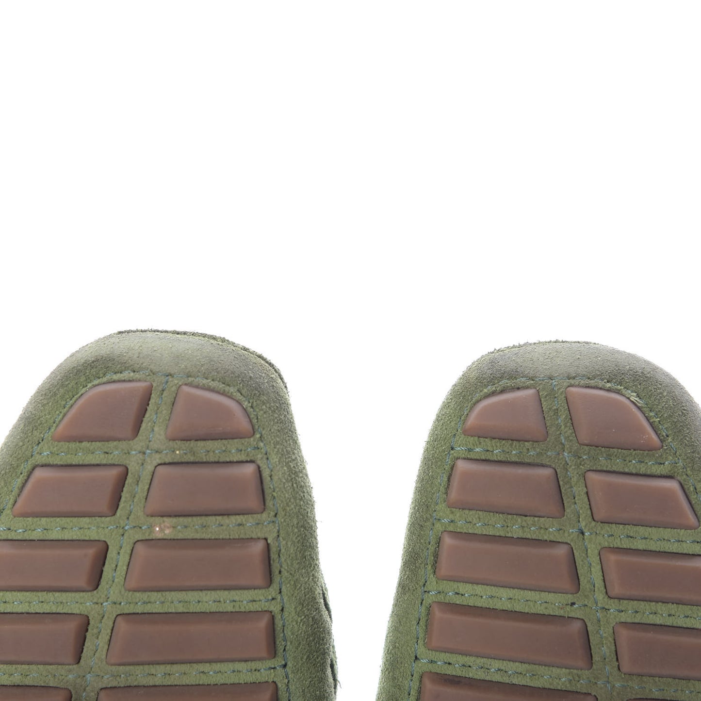 Suede Mens Bamboo Horsebit Moccasin 9 Green