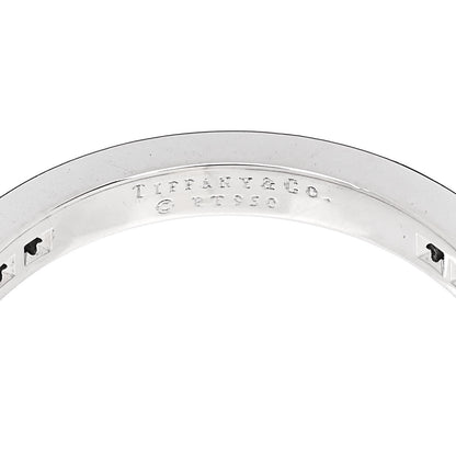 Tiffany Platinum Diamond 2mm Full Circle Wedding Band Ring 50 5.5 4 of 4