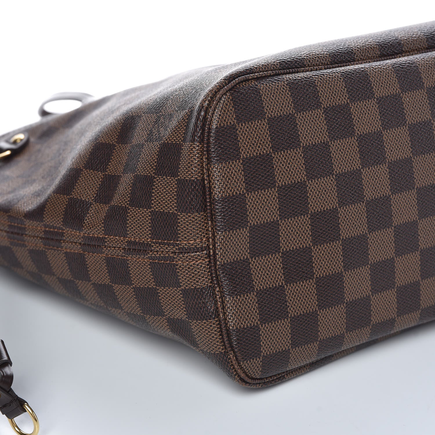 Louis Vuitton Damier Ebene Neo Neverfull MM Rose Ballerine 14 of 16