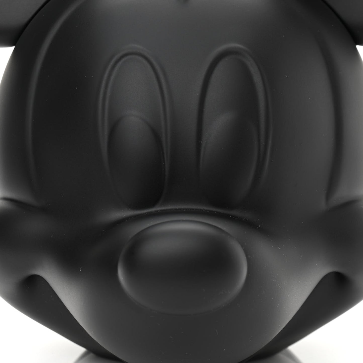 X DISNEY Plastic Mickey Mouse Top Handle Bag Matte Black