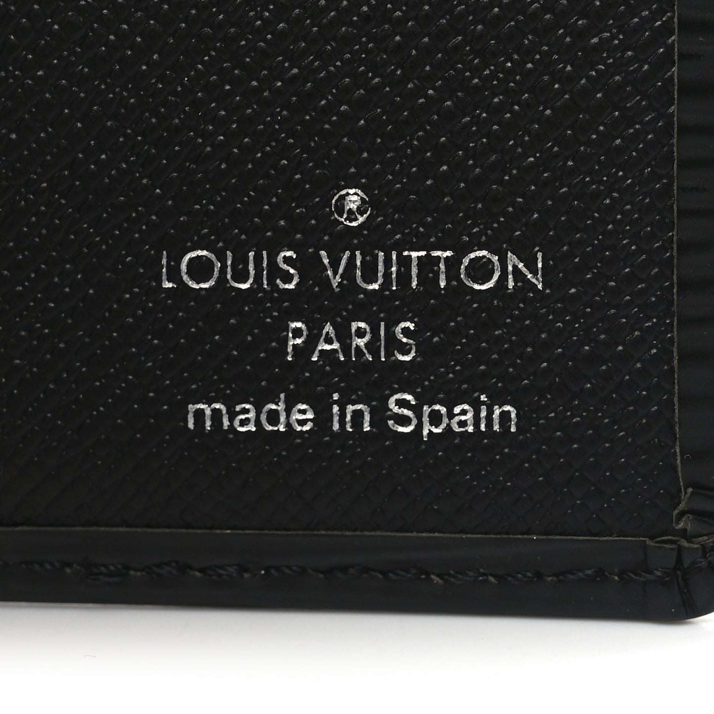 Epi 6 Card Billfold Wallet Black