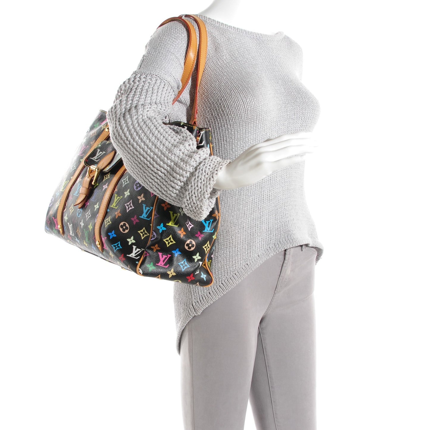 Monogram Multicolor Aurelia GM Black