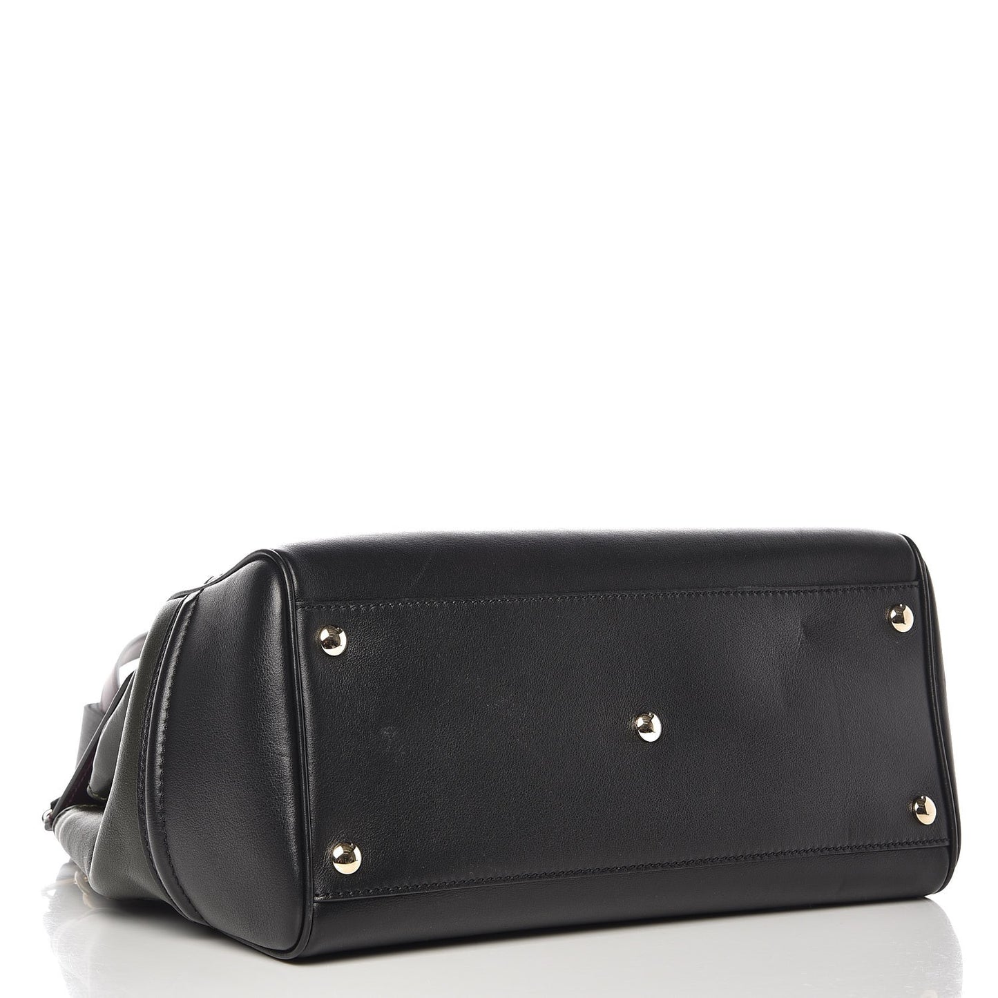 Vitello Large Palazzo Empire Bag Burgundy Army Nero Black