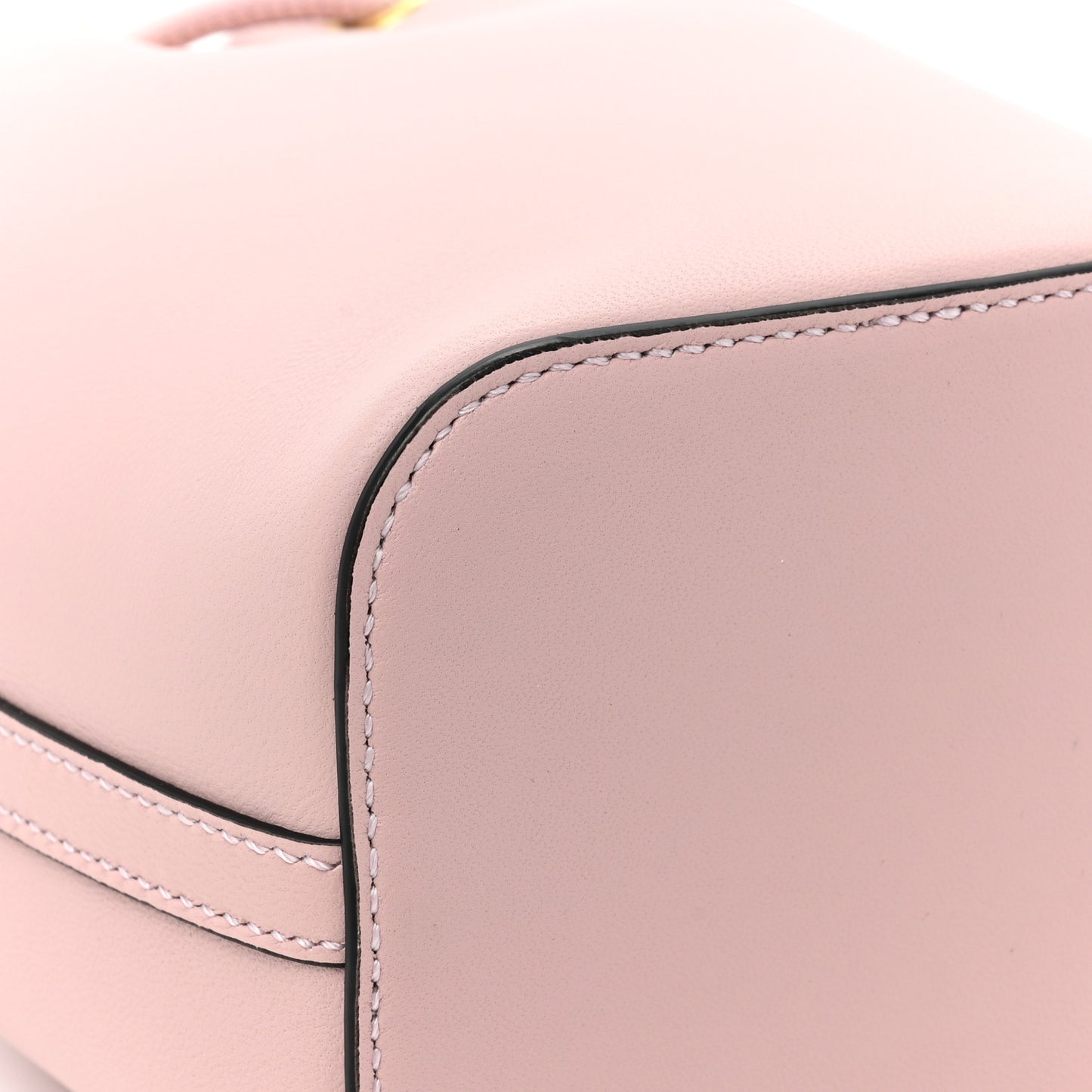 Nappa Mini VLogo Signature Bucket Bag Water Lilac