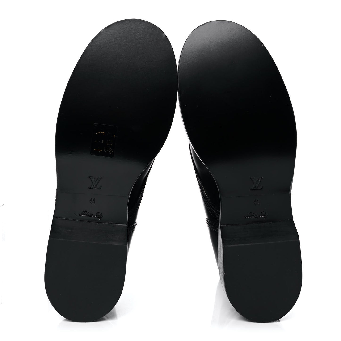 Calfskin Monogram Metropolis Flat Ranger Boots 41 Black