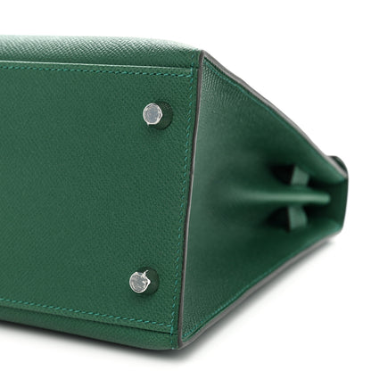 Hermes Epsom Kelly Sellier 28 Vert Moyen 10 of 11