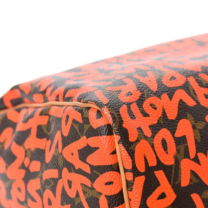 Louis Vuitton Monogram Graffiti Speedy 30 Orange 11 of 13