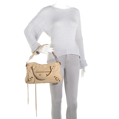 Balenciaga Agneau Perforated First Sahara 2 of 13