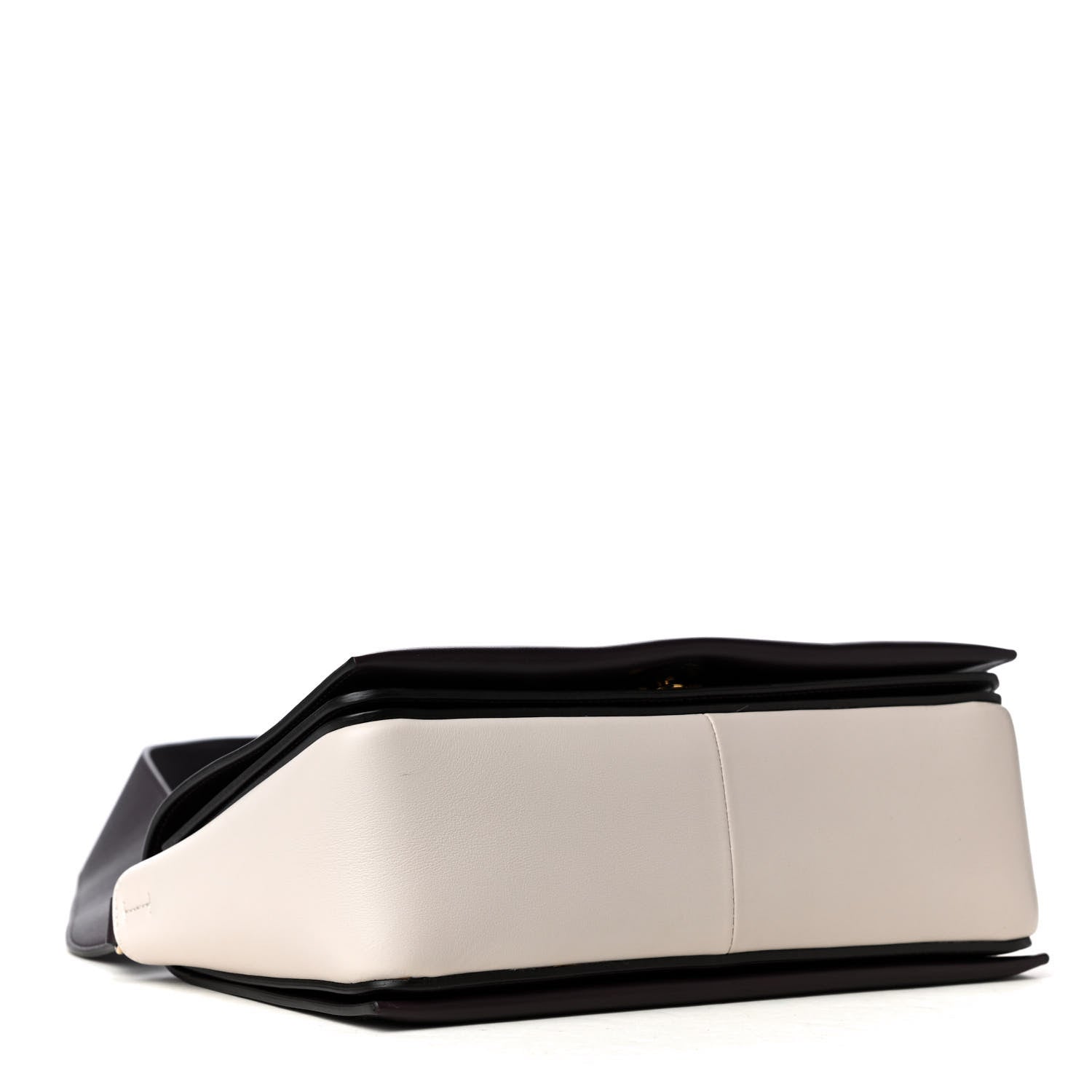 Celine Shiny Smooth Calfskin Medium Frame Shoulder Bag Velvet Desert 3 of 5