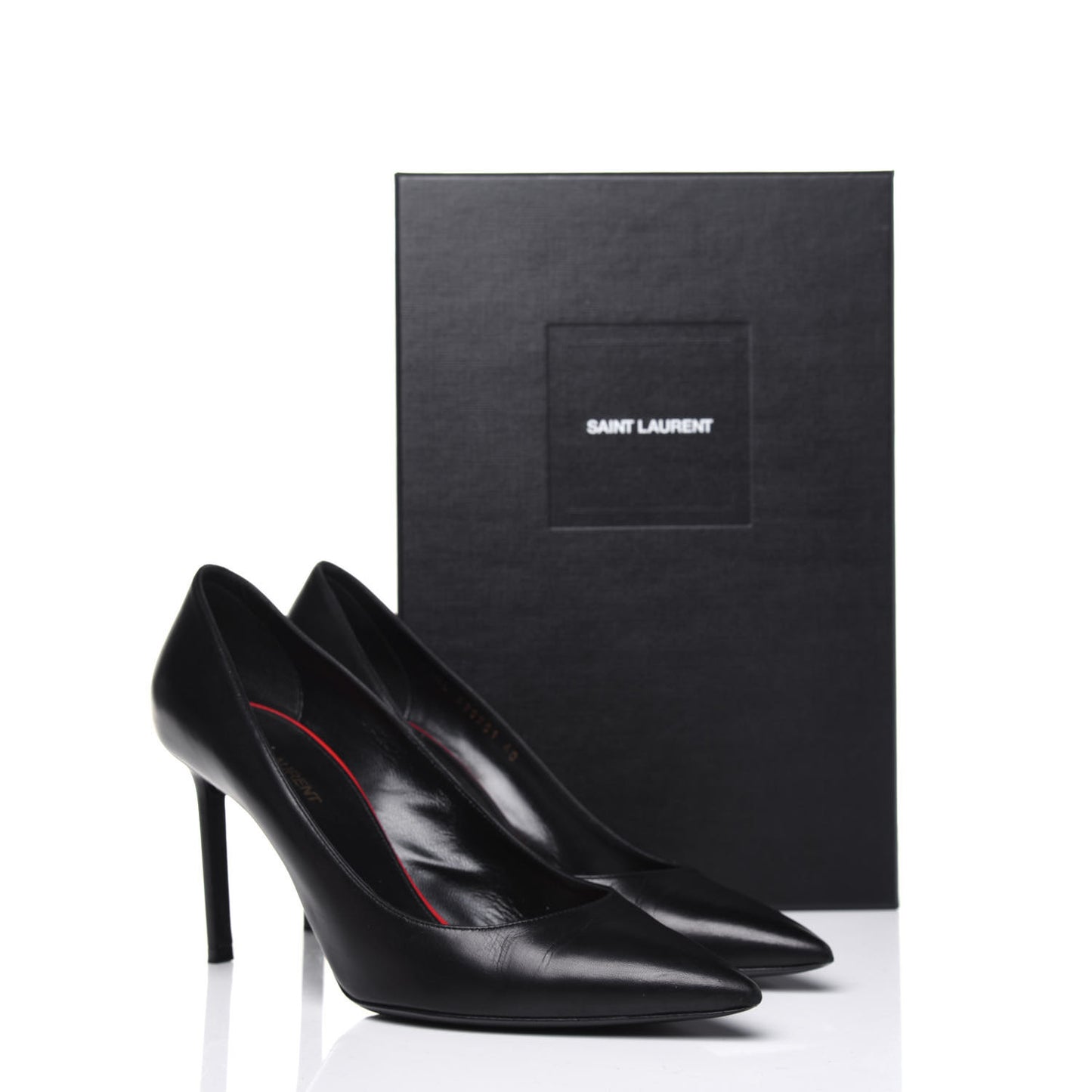 Calfskin Anja 85 Pumps 40 Black