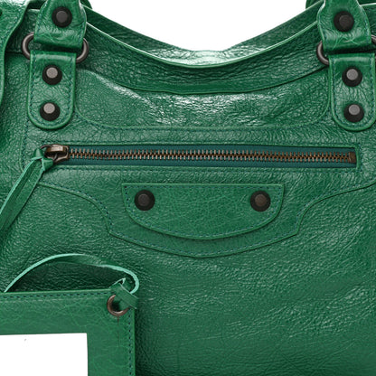 Balenciaga Agneau Classic Hardware City Vert Perroquet 8 of 11