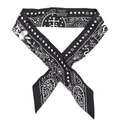 Hermes Silk Entre Ciel Et Mer Twilly Black White 1 of 3