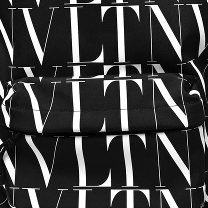 Valentino Garavani Nylon VLTN Times Backpack Black White 8 of 12