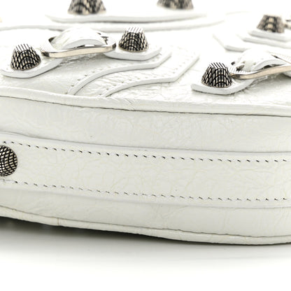 Balenciaga Agneau Arena Mini Le Cagole Heart Bag Optic White 9 of 14