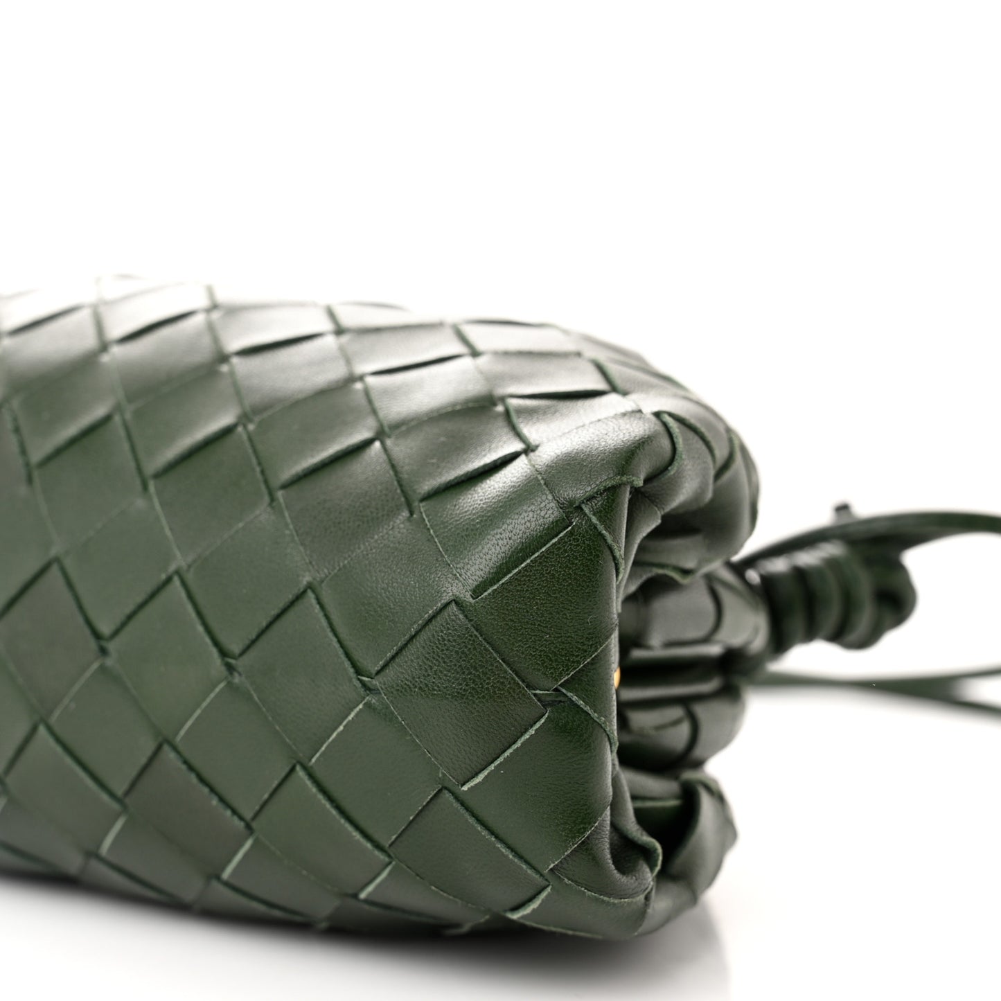 Nappa Intrecciato The Mini Pouch Raintree