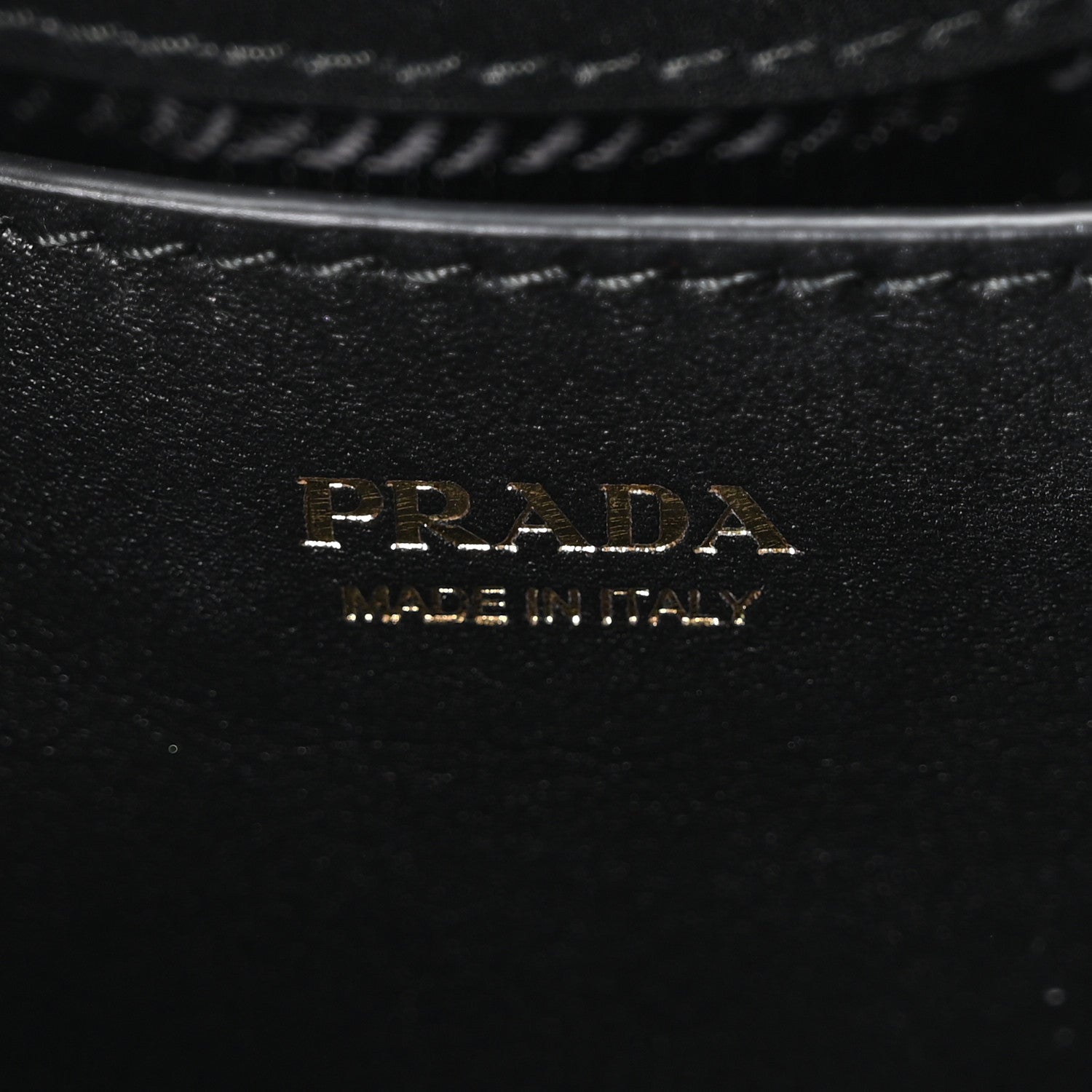 Prada Soft Calfskin Mini Darling Bucket Bag Black 6 of 10