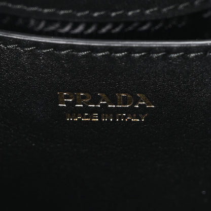 Prada Soft Calfskin Mini Darling Bucket Bag Black 6 of 10