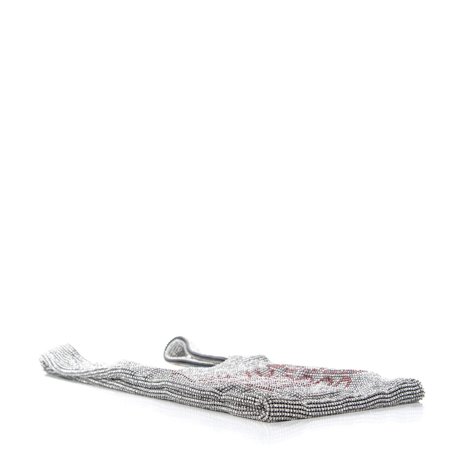 Alexander Wang Crystal Wanglock Mini Shopper Silver 4 of 6