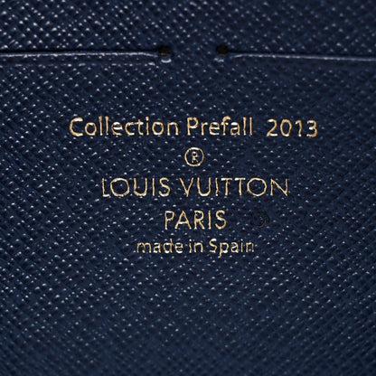 Louis Vuitton Damier Paillettes Zippy Wallet Blue 6 of 7