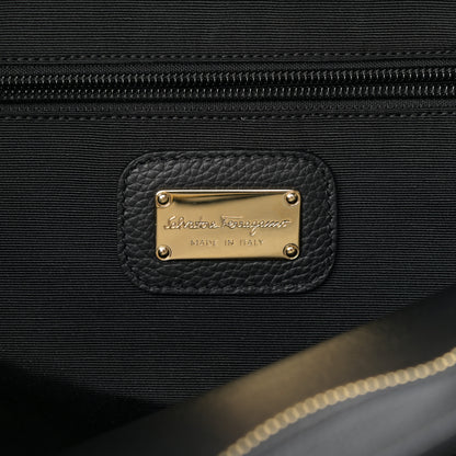 Salvatore Ferragamo Calfskin Medium Tote Black 6 of 10