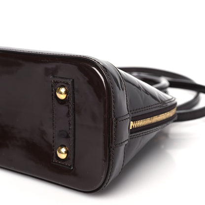 Louis Vuitton Vernis Alma BB Amarante 9 of 9