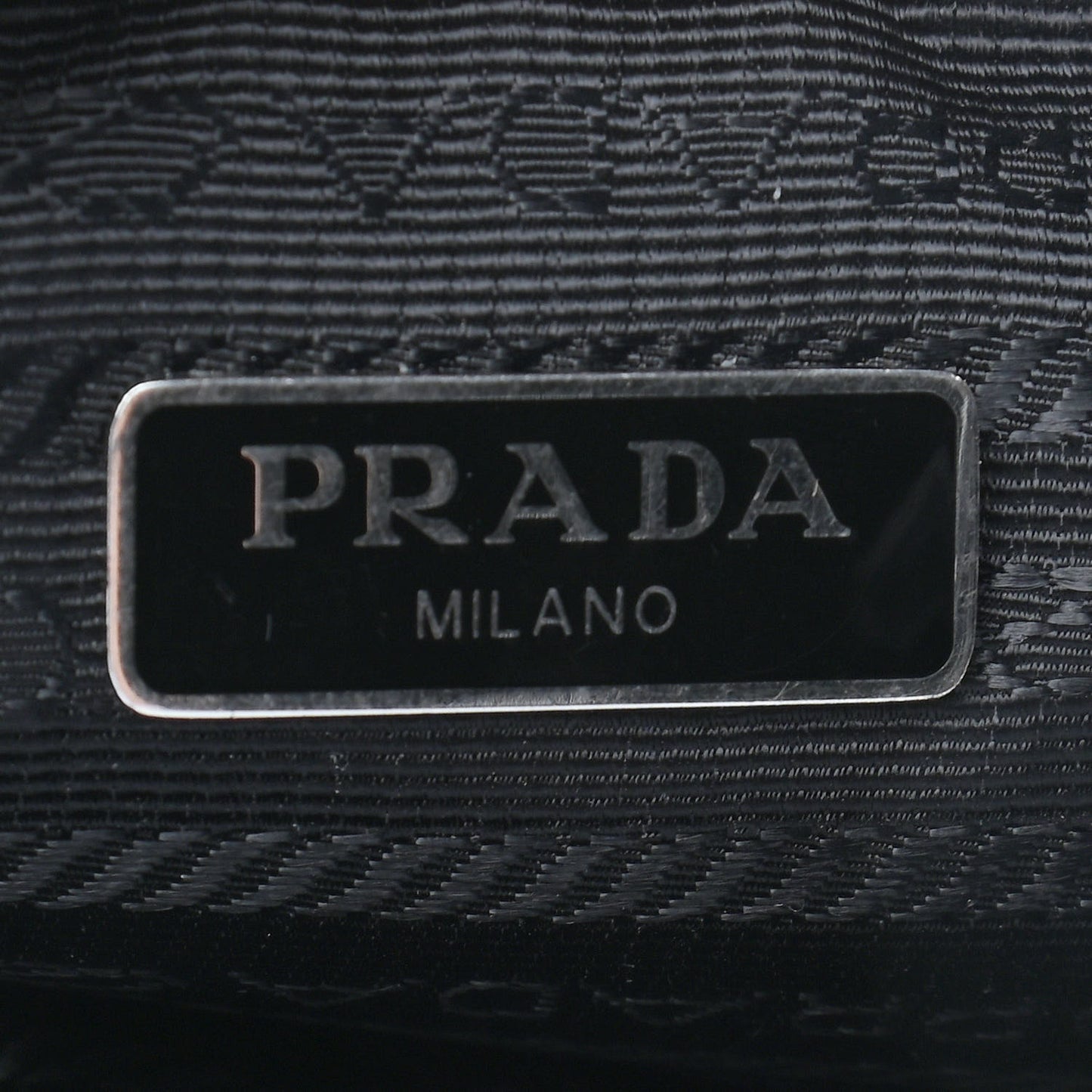 Nylon Re-Edition 2005 Shoulder Bag Black