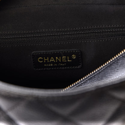 Chanel Caviar Quilted Petit Timeless Tote PTT Black 9 of 11