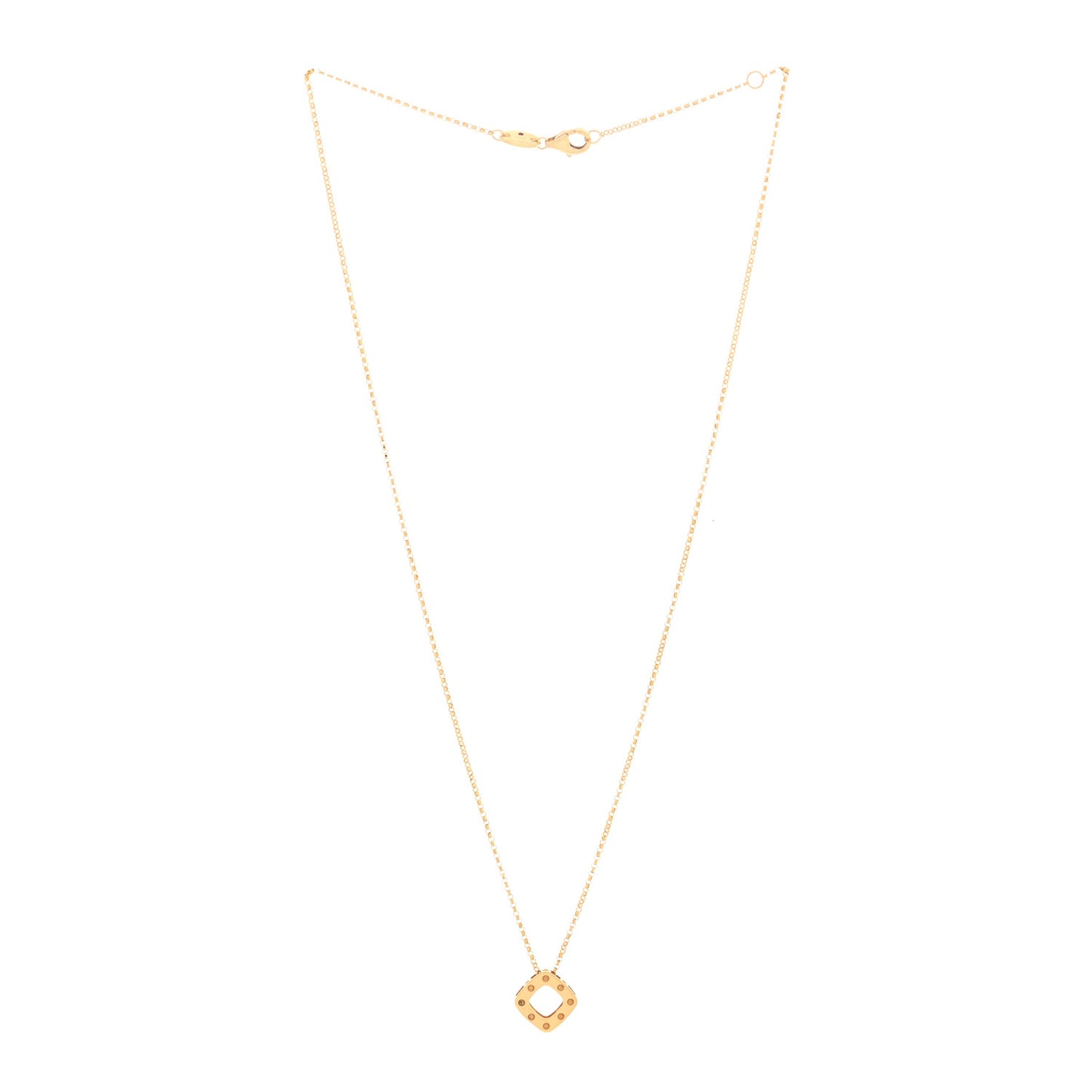 18K Yellow Gold Pois Mois Pendant Necklace