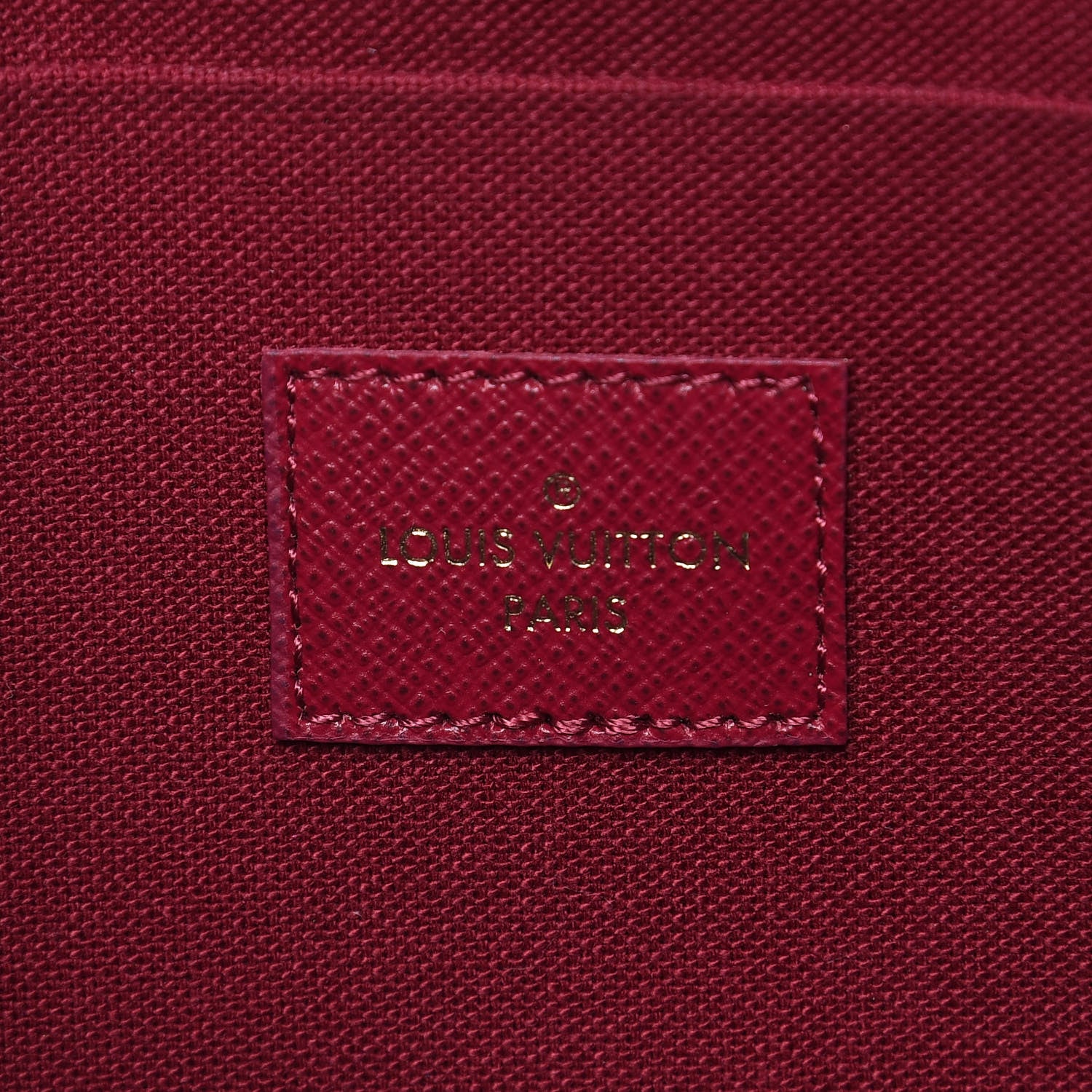 Louis Vuitton Monogram Pochette Felicie Chain Wallet Fuchsia 8 of 10
