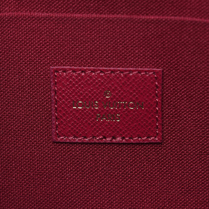 Louis Vuitton Monogram Pochette Felicie Chain Wallet Fuchsia 8 of 10