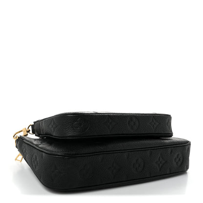 Louis Vuitton Empreinte Monogram Giant Multi Pochette Accessories Black 4 of 9