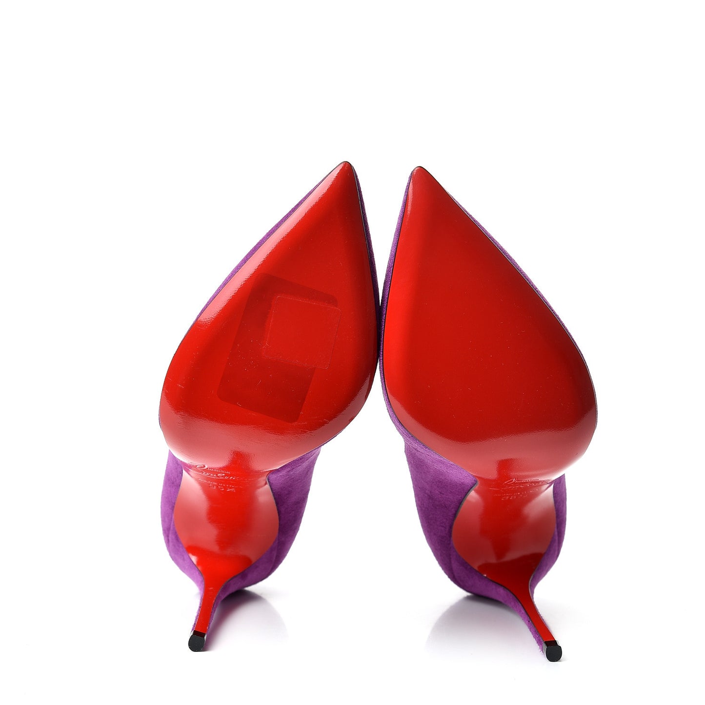 Veau Velours Pigalle Follies 100 Pumps 35.5 Cassis
