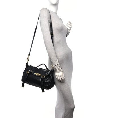 Mulberry Polished Buffalo Medium Alexa Black 2 of 12