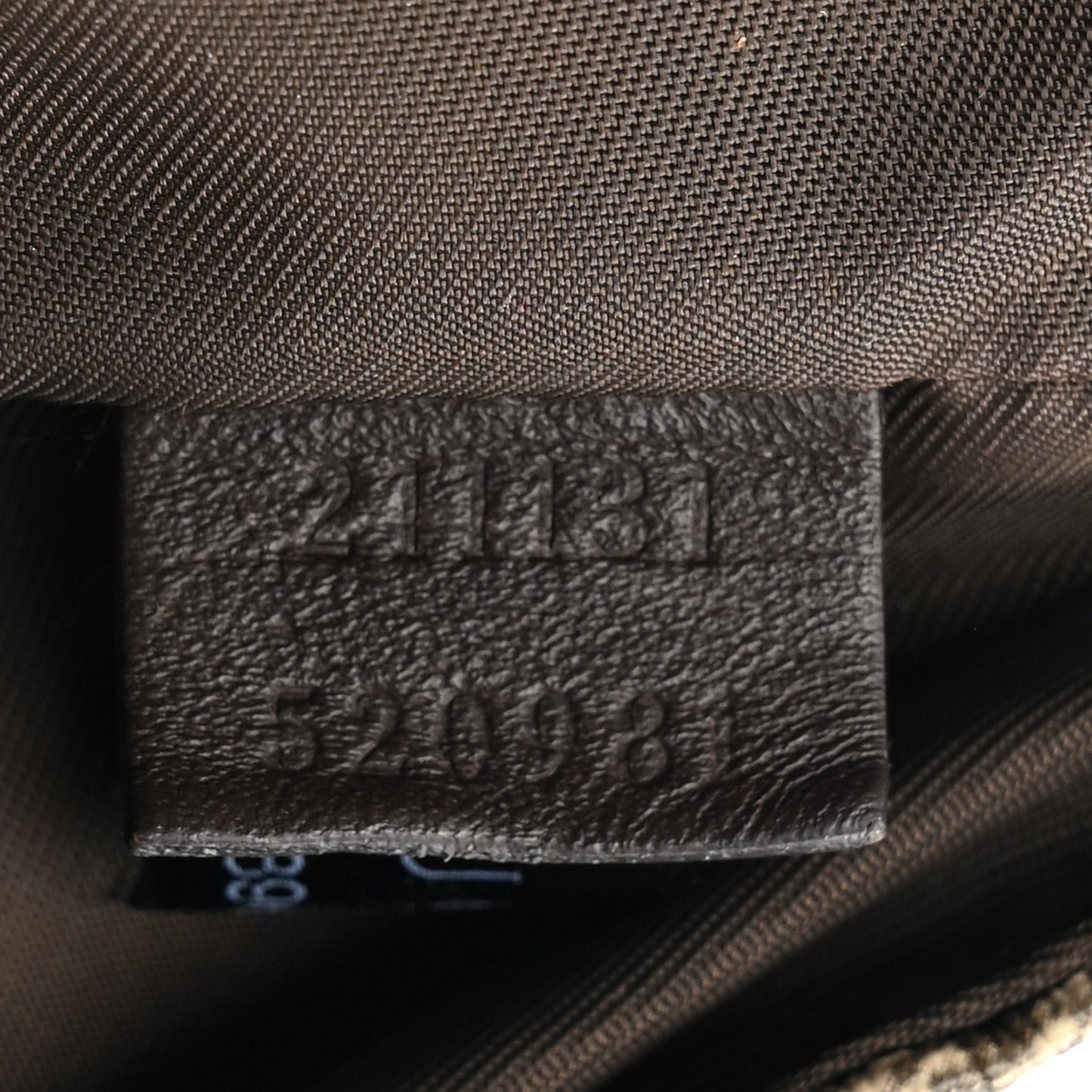 GG Plus Monogram Messenger Diaper Bag Dark Brown