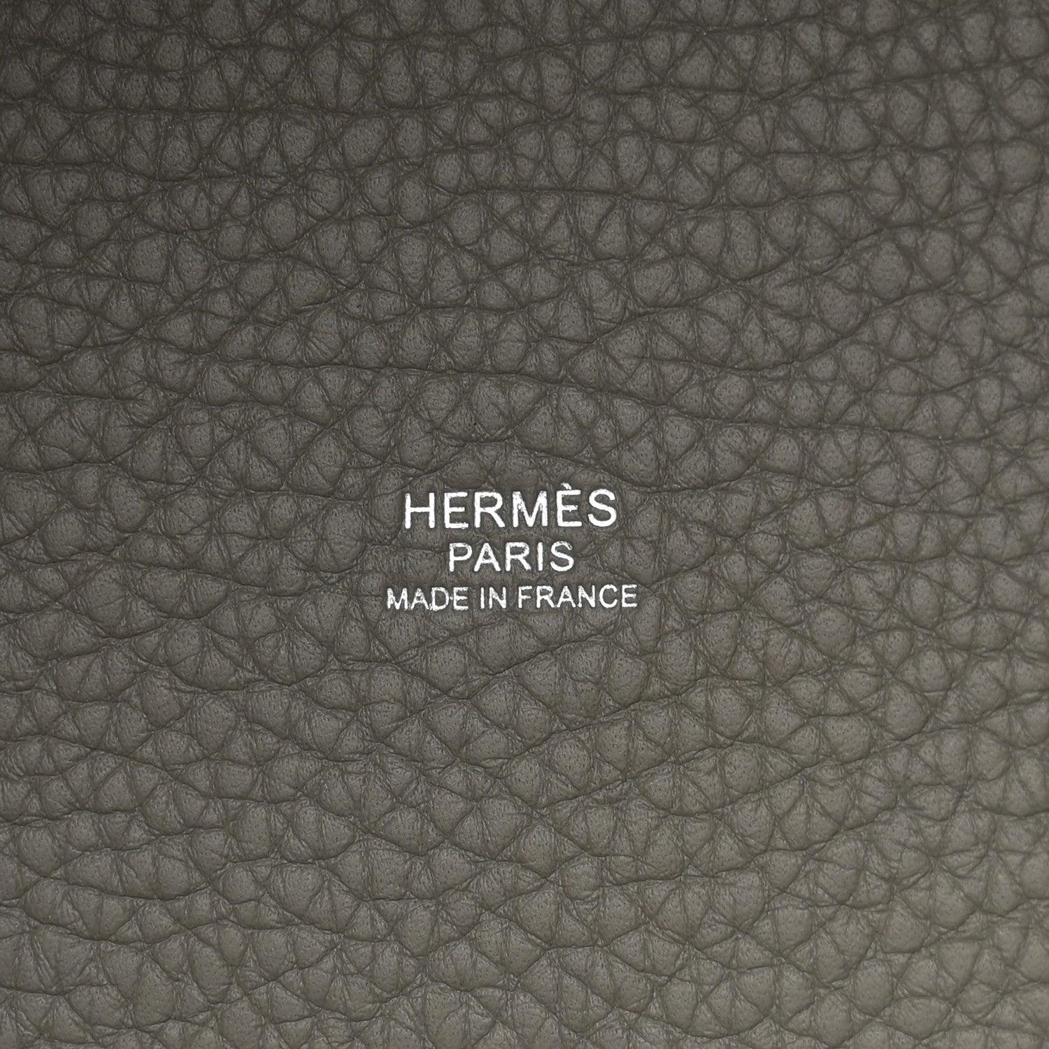 Hermes Taurillon Clemence Picotin Lock 18 PM Gris Meyer 6 of 10