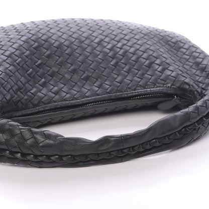 Bottega Veneta Nappa Intrecciato Medium Veneta Hobo Black 10 of 12