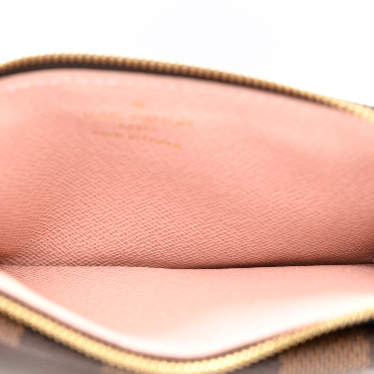 Louis Vuitton Damier Ebene Recto Verso Card Holder Rose Ballerine 5 of 6