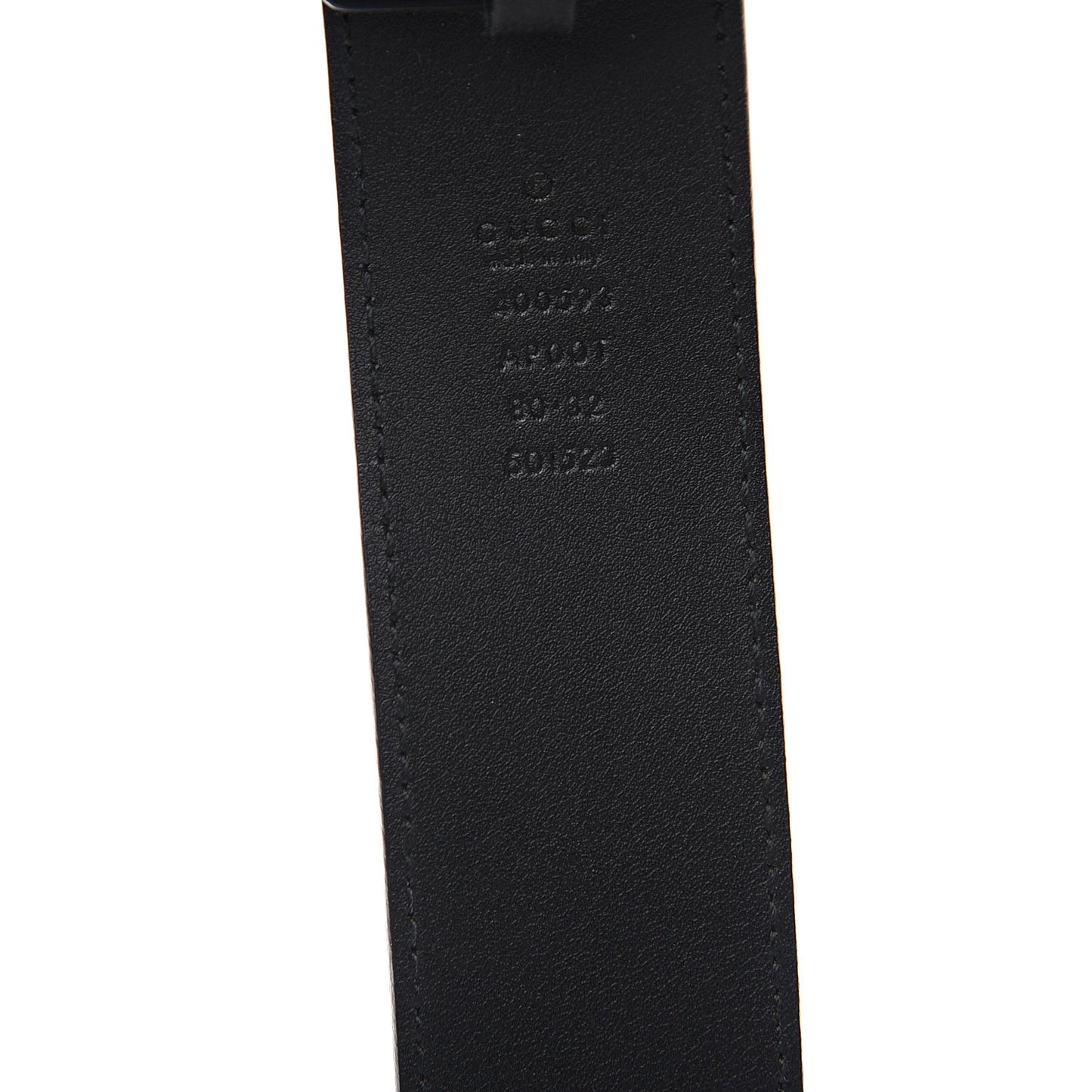 Calfskin Double G 40mm Belt 80 32 Black
