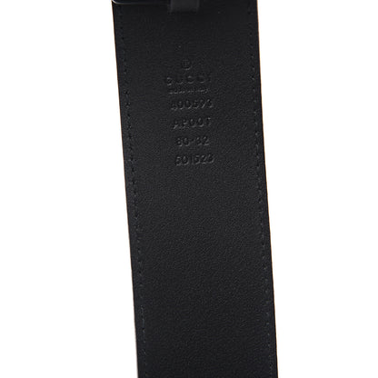 Gucci Calfskin Double G 40mm Belt 80 32 Black 4 of 4