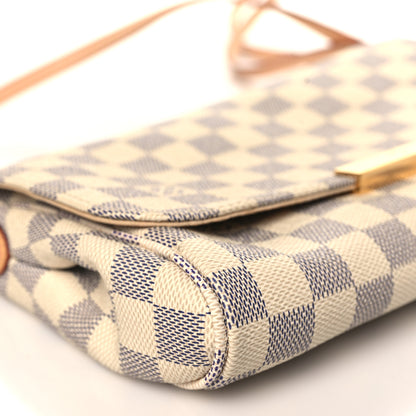 Louis Vuitton Damier Azur Favorite MM 8 of 9