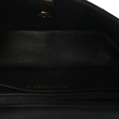 Chanel Lambskin Quilted Mini Rectangular Flap Black 5 of 10