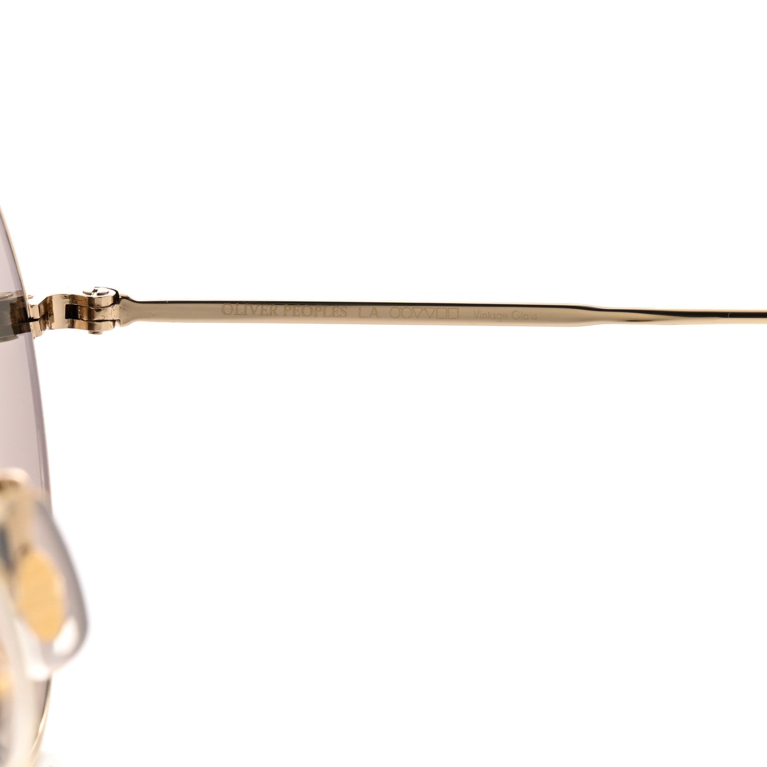 Oliver Peoples Metal M-4 30TH Sunglasses Gold 5 of 7