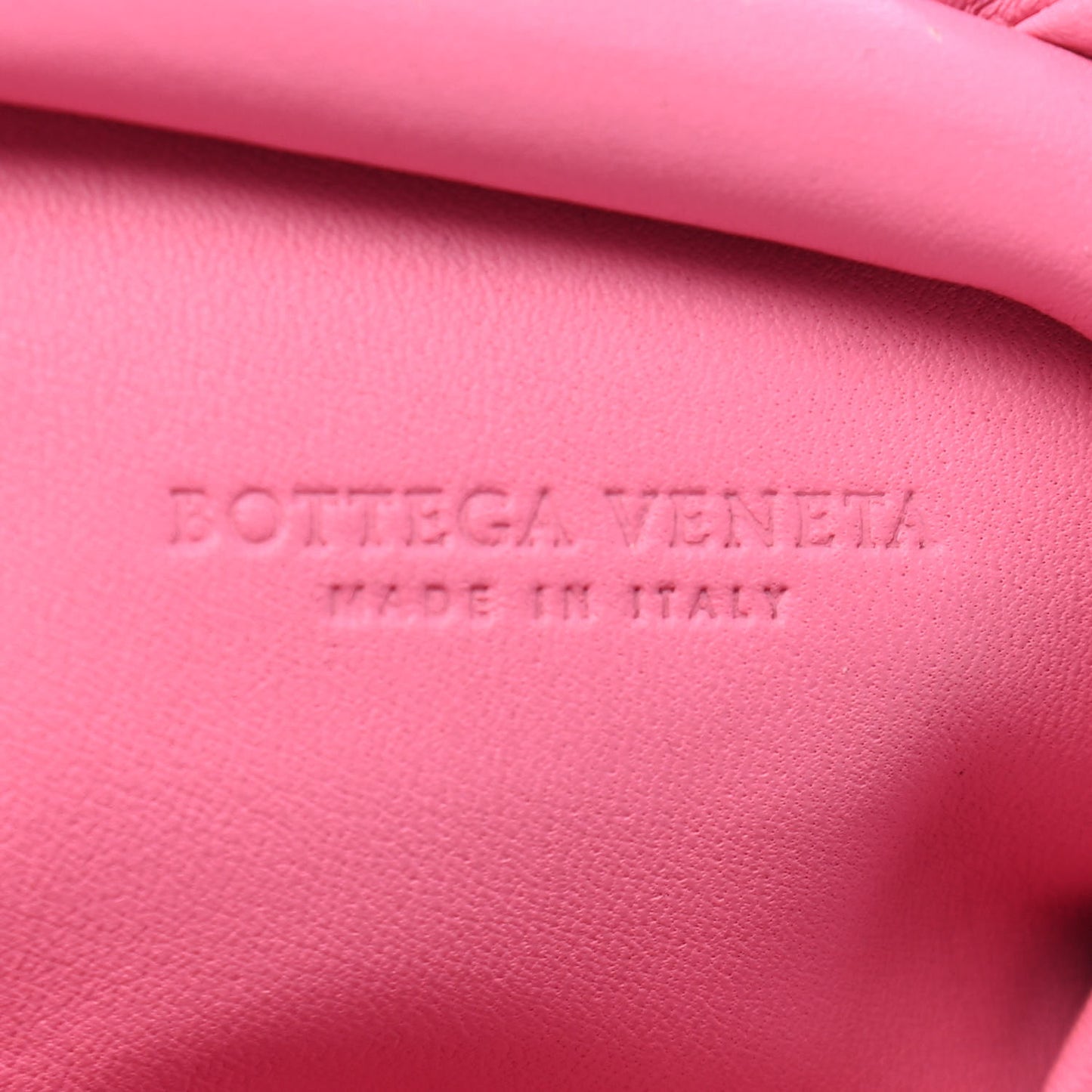 Butter Calfskin Coin Purse Pink
