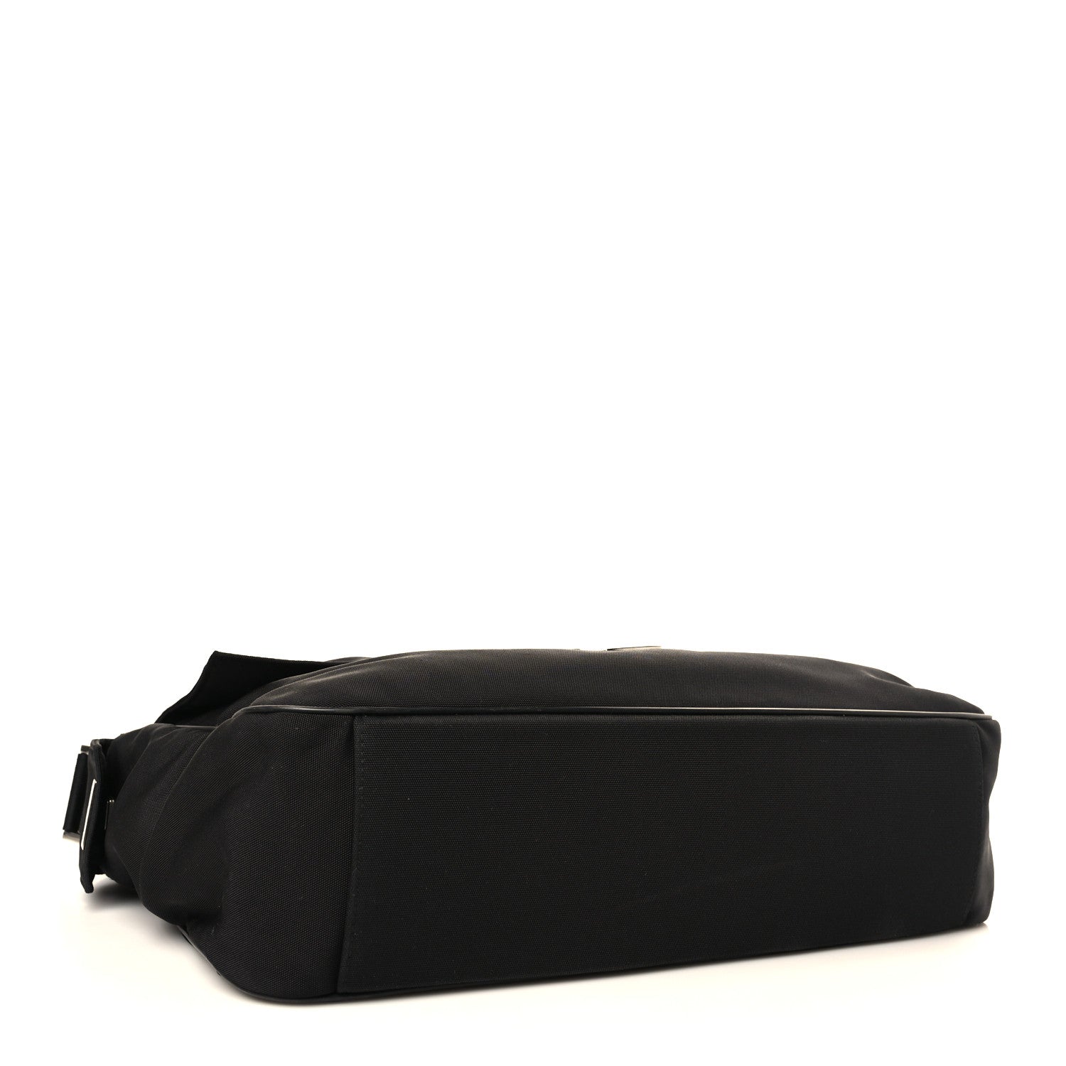 Gucci Nylon Flap Messenger Bag Black 4 of 9