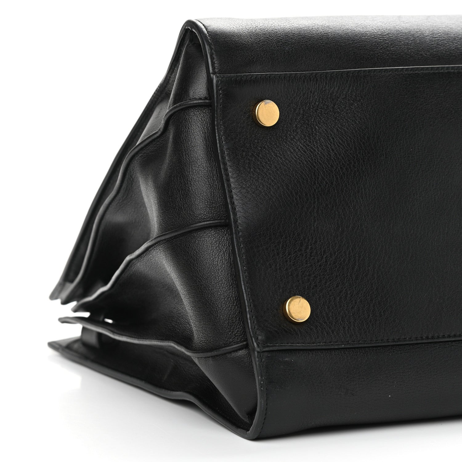 Saint Laurent Calfskin Large Sac De Jour Carryall Black 10 of 14