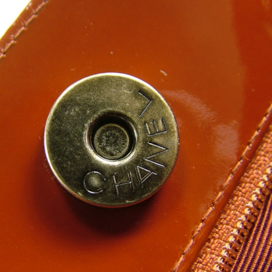 Chanel Patent Hybrid Rust Red 12 of 12