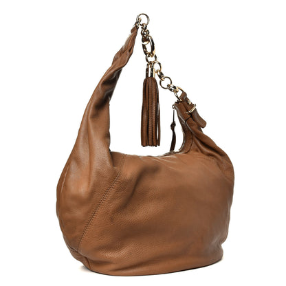Gucci Calfskin Medium Sienna Hobo Brown 3 of 12