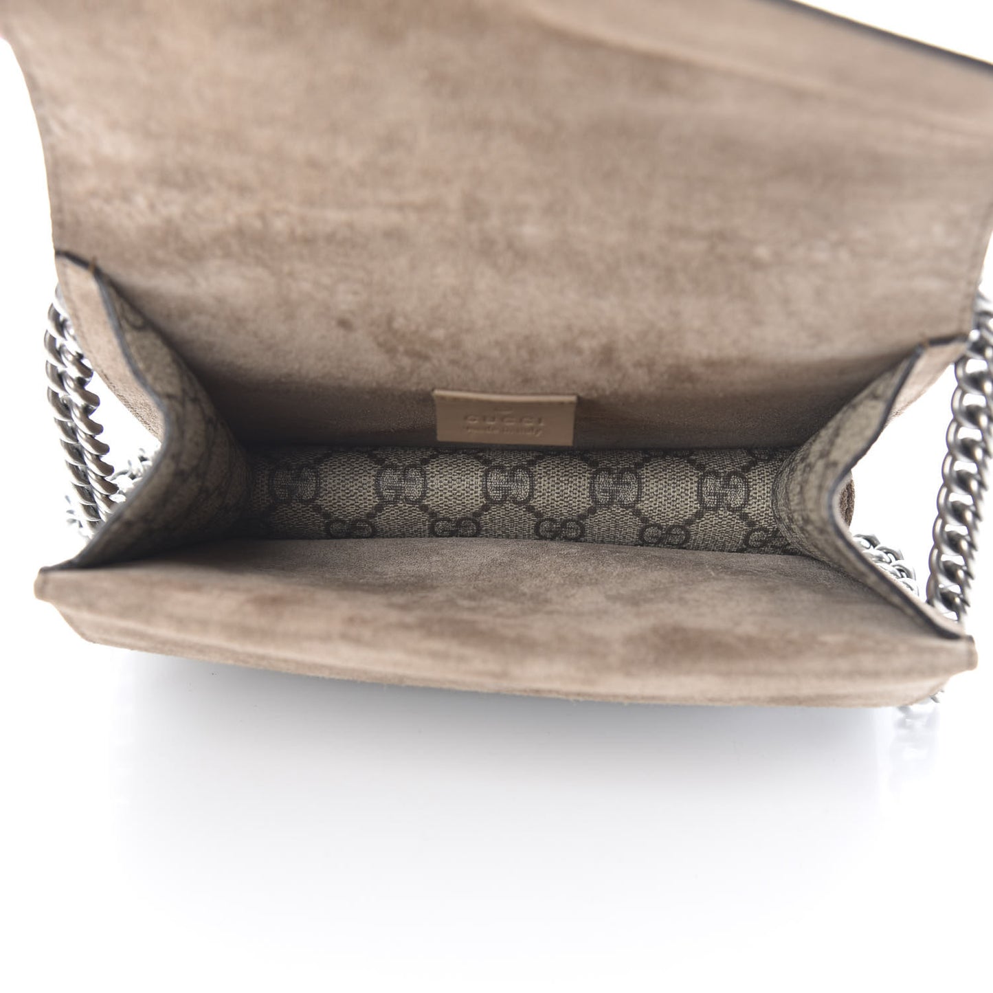 GG Supreme Monogram Mini Dionysus Shoulder Bag Taupe