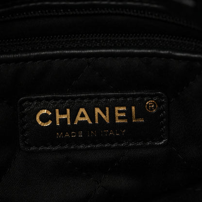 Chanel Shiny Calfskin Quilted Chanel 22 Backpack Black 6 of 10